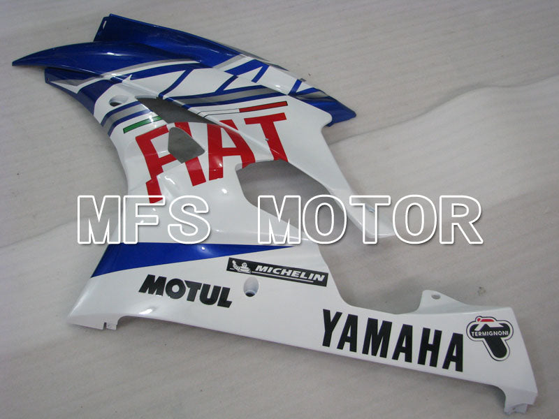 Yamaha YZF-R6 2006-2007 Injection ABS Fairing - FIAT - Blue White - MFS3685