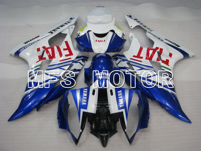 Yamaha YZF-R6 2006-2007 Injection ABS Fairing - FIAT - Blue White - MFS3685