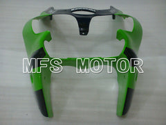 Kawasaki NINJA ZX6R 2000-2002 Injection ABS Fairing - Monster - Black Green - MFS3688