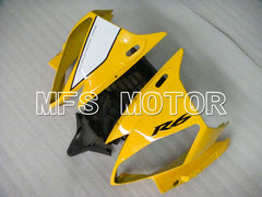 Yamaha YZF-R6 2006-2007 Injection ABS verkleidung - MOTUL - Gelb Weiß - MFS3692