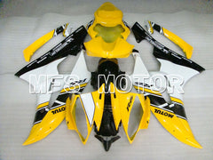 Yamaha YZF-R6 2006-2007 Injection ABS verkleidung - MOTUL - Gelb Weiß - MFS3692
