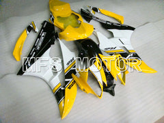 Yamaha YZF-R6 2006-2007 Injection ABS verkleidung - MOTUL - Gelb Weiß - MFS3692