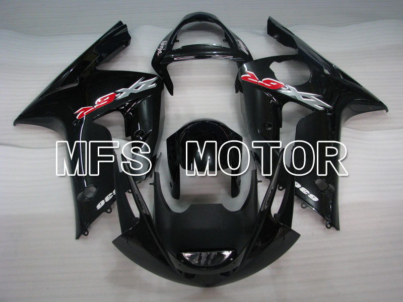 Kawasaki NINJA ZX6R 2003-2004 Injection ABS Fairing - Factory Style - Black - MFS3698