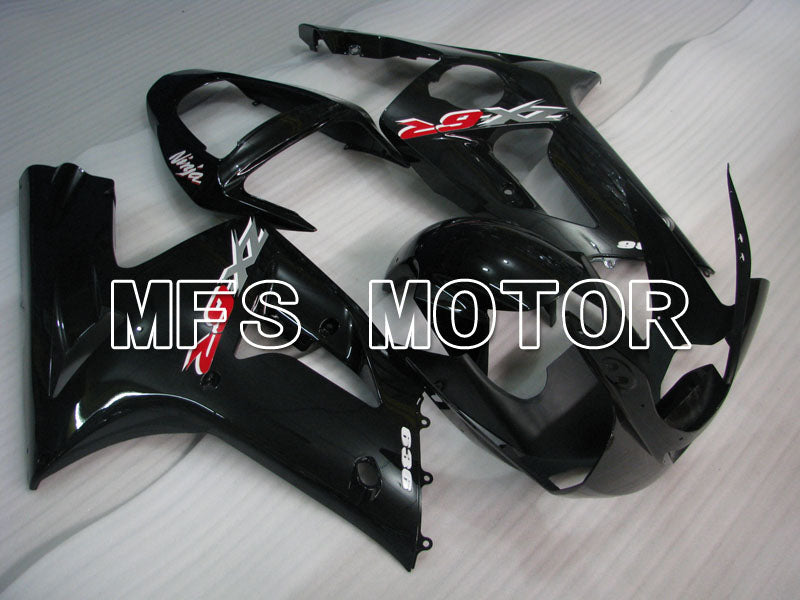 Kawasaki NINJA ZX6R 2003-2004 Injection ABS Fairing - Factory Style - Black - MFS3698