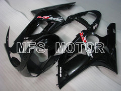 Kawasaki NINJA ZX6R 2003-2004 Injection ABS Fairing - Factory Style - Black - MFS3698