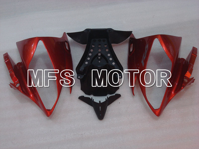 Yamaha YZF-R6 2006-2007 Injection ABS Verkleidung - Factory Style - Rotweinfarbe Schwarz - MFS3702