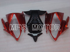 Yamaha YZF-R6 2006-2007 Injection ABS Verkleidung - Factory Style - Rotweinfarbe Schwarz - MFS3702