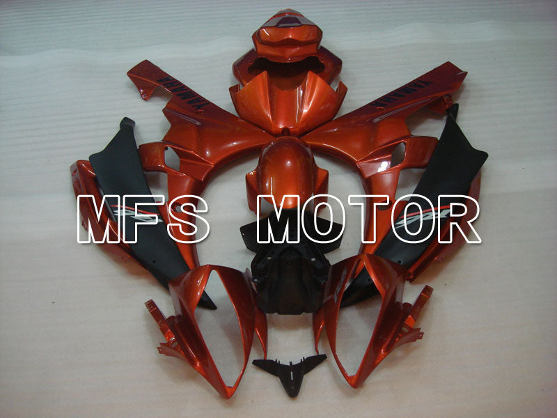 Yamaha YZF-R6 2006-2007 Injection ABS Verkleidung - Factory Style - Rotweinfarbe Schwarz - MFS3702