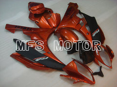 Yamaha YZF-R6 2006-2007 Injection ABS Verkleidung - Factory Style - Rotweinfarbe Schwarz - MFS3702
