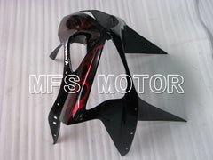 Kawasaki NINJA ZX6R 2003-2004 Injection ABS Fairing - Flame - Black Red - MFS3708