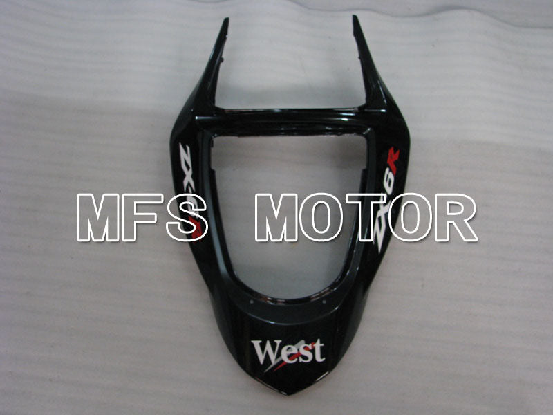 Kawasaki NINJA ZX6R 2003-2004 Injection ABS Fairing - West - Black White - MFS3720