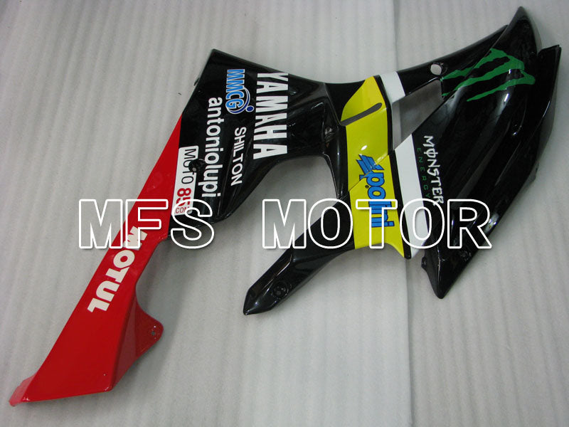 Yamaha YZF-R6 2006-2007 Injection ABS verkleidung - Monster - Gelb Schwarz - MFS3729