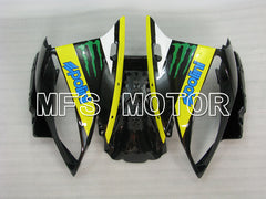 Yamaha YZF-R6 2006-2007 Injection ABS verkleidung - Monster - Gelb Schwarz - MFS3729