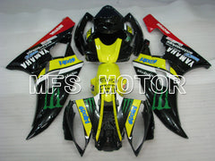 Yamaha YZF-R6 2006-2007 Injection ABS verkleidung - Monster - Gelb Schwarz - MFS3729