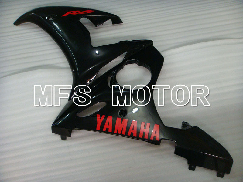 Carénage ABS injecté Yamaha YZF-R6 2005 - Style usine - Noir - MFS3733