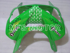 Kawasaki NINJA ZX6R 2003-2004 Injection ABS Fairing - Factory Style - Black Green - MFS3739