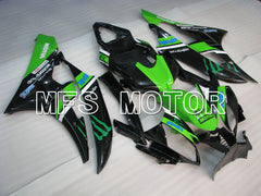 Yamaha YZF-R6 2006-2007 Injection ABS verkleidung - Monster - Grün Schwarz - MFS3740