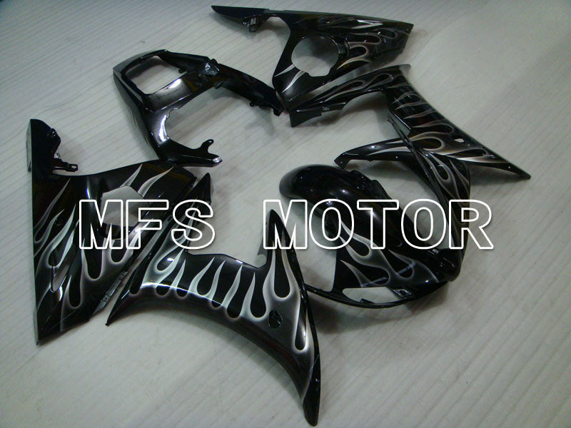 Yamaha YZF-R6 2005 Injection ABS Fairing - Flame - Black Gray - MFS3744