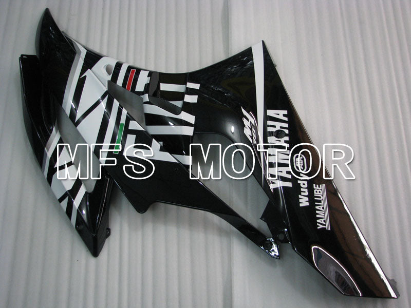 Yamaha YZF-R6 2006-2007 Injection ABS Fairing - FIAT - Black White - MFS3745
