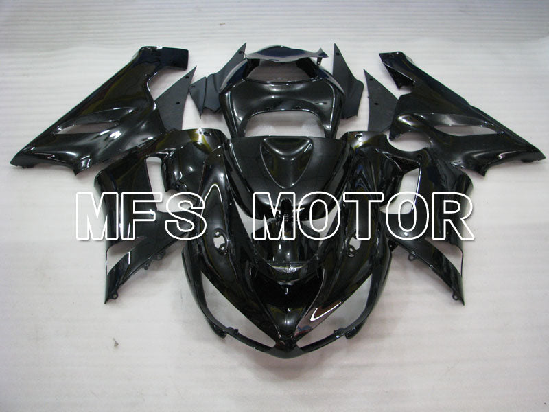 Kawasaki NINJA ZX6R 2005-2006 Injection ABS Fairing - Factory Style - Black - MFS3746
