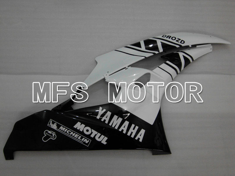 Yamaha YZF-R6 2006-2007 Injection ABS Fairing - Others - Black White - MFS3748