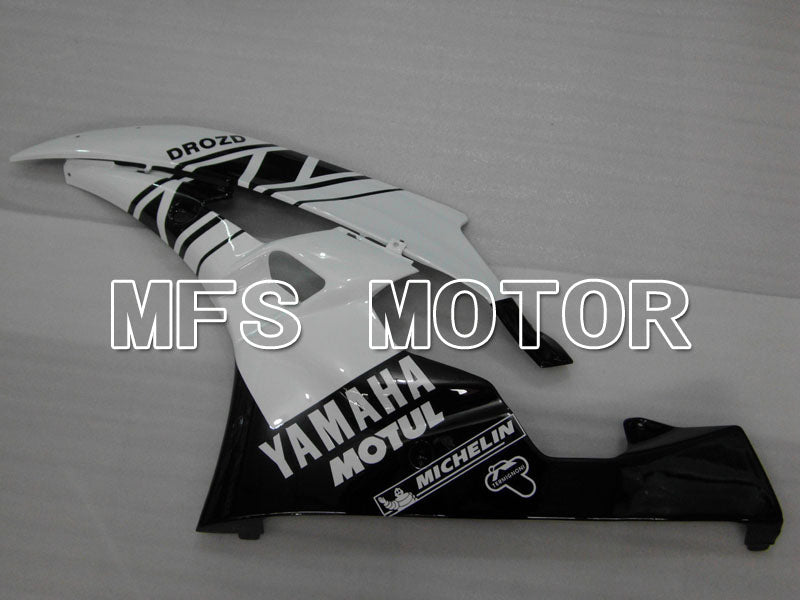 Yamaha YZF-R6 2006-2007 Injection ABS Fairing - Others - Black White - MFS3748