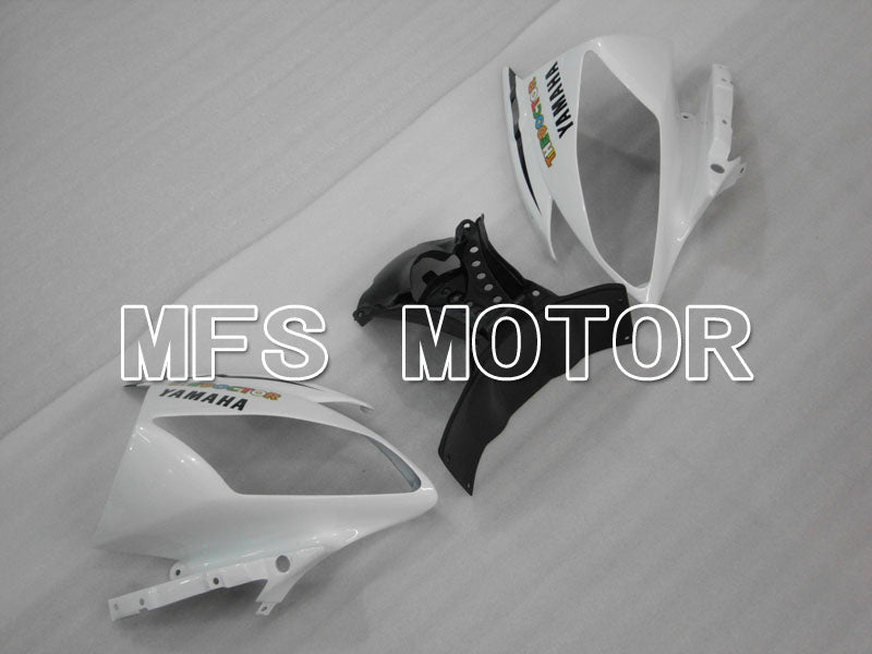 Yamaha YZF-R6 2006-2007 Injection ABS Fairing - Others - Black White - MFS3748