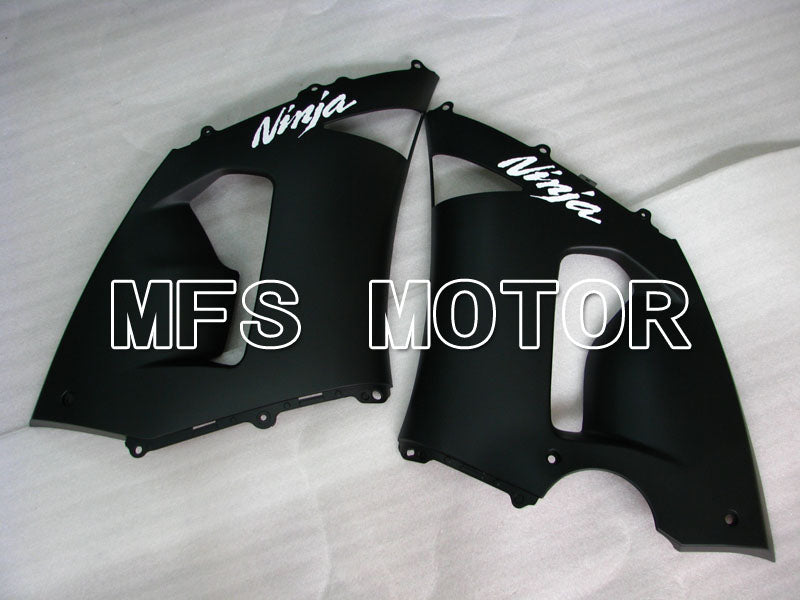 Kawasaki NINJA ZX6R 2005-2006 Injection ABS Fairing - Factory Style - Black Matte - MFS3753