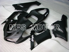 Kawasaki NINJA ZX6R 2005-2006 Injection ABS Fairing - Factory Style - Black Matte - MFS3753