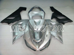 Kawasaki NINJA ZX6R 2005-2006 Injection ABS Fairing - Factory Style - Silver - MFS3755