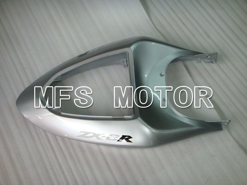 Kawasaki NINJA ZX6R 2005-2006 Injection ABS Fairing - Factory Style - Silver - MFS3755