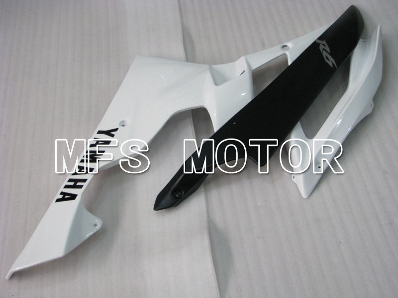 Yamaha YZF-R6 2006-2007 Injection ABS Fairing - Factory Style - White Black Matte - MFS3756