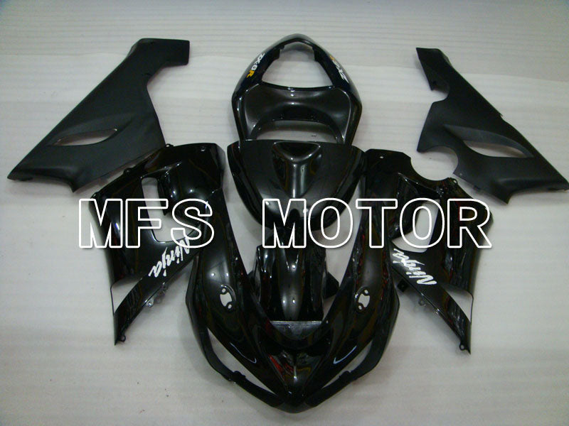 Kawasaki NINJA ZX6R 2005-2006 Injection ABS Fairing - Factory Style - Black - MFS3758