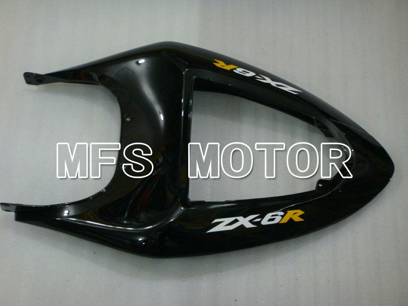 Kawasaki NINJA ZX6R 2005-2006 Injection ABS Fairing - Factory Style - Black - MFS3758