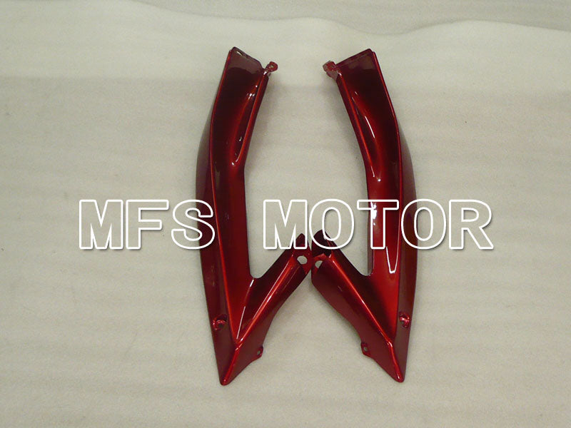 Yamaha YZF-R6 2006-2007 Injection ABS Verkleidung - Factory Style - Weinrot Schwarz Matt - MFS3759