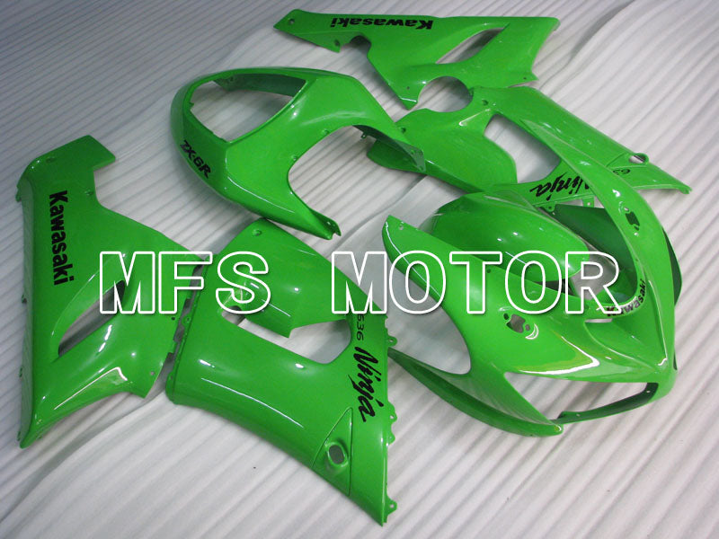 Kawasaki NINJA ZX6R 2005-2006 Injection ABS Fairing - Factory Style - Green - MFS3760