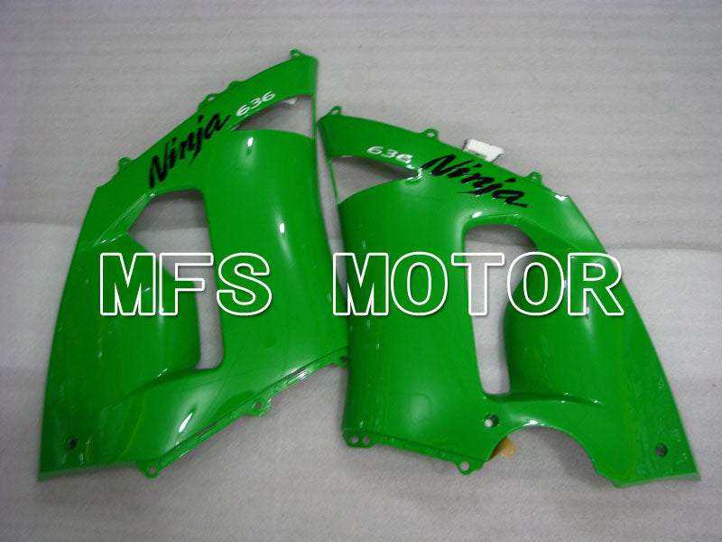 Kawasaki NINJA ZX6R 2005-2006 Injection ABS Fairing - Factory Style - Green - MFS3762