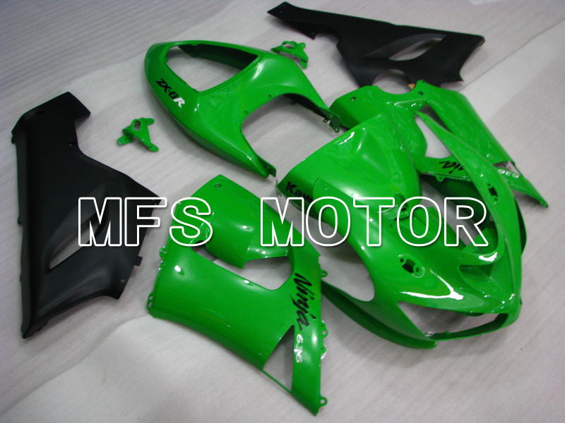 Kawasaki NINJA ZX6R 2005-2006 Injection ABS Fairing - Factory Style - Green - MFS3762