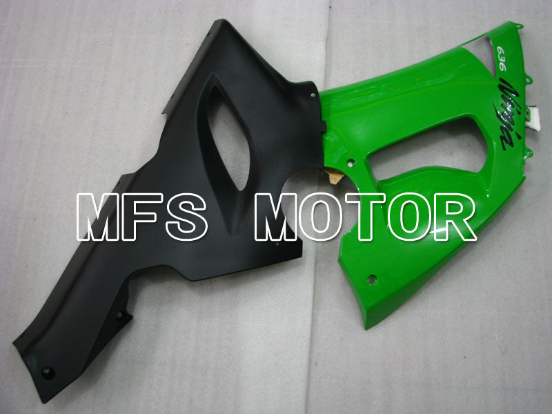 Kawasaki NINJA ZX6R 2005-2006 Injection ABS Fairing - Factory Style - Green - MFS3762