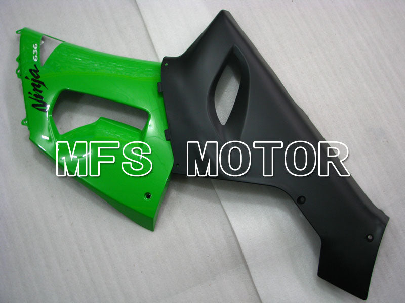 Kawasaki NINJA ZX6R 2005-2006 Injection ABS Fairing - Factory Style - Green - MFS3762