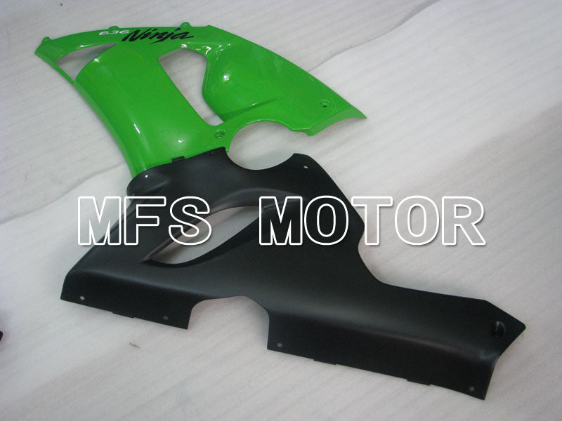 Kawasaki NINJA ZX6R 2005-2006 Injection ABS Fairing - Factory Style - Green - MFS3768