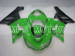 Kawasaki NINJA ZX6R 2005-2006 Injection ABS Fairing - Factory Style - Green - MFS3768