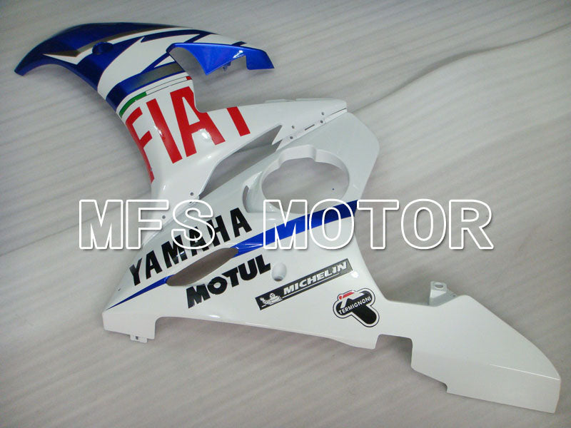 Yamaha YZF-R6 2005 Injection ABS Fairing - FIAT - Blue White - MFS3770