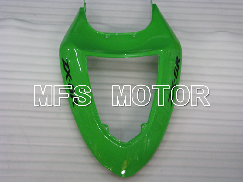 Kawasaki NINJA ZX6R 2005-2006 Injection ABS Fairing - Flame - Green - MFS3772