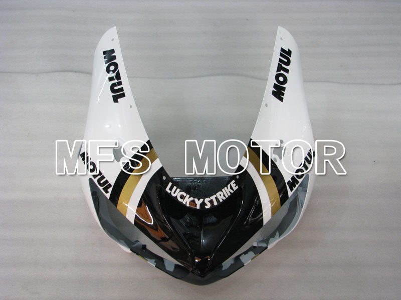 Kawasaki NINJA ZX6R 2005-2006 Injection ABS Fairing - Lucky Strike - Black White - MFS3773