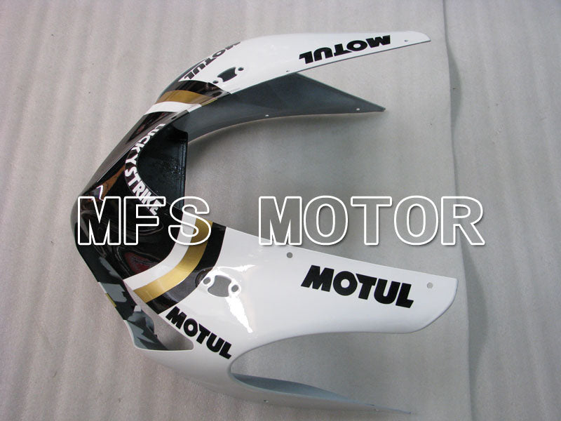 Kawasaki NINJA ZX6R 2005-2006 Injection ABS Fairing - Lucky Strike - Black White - MFS3773