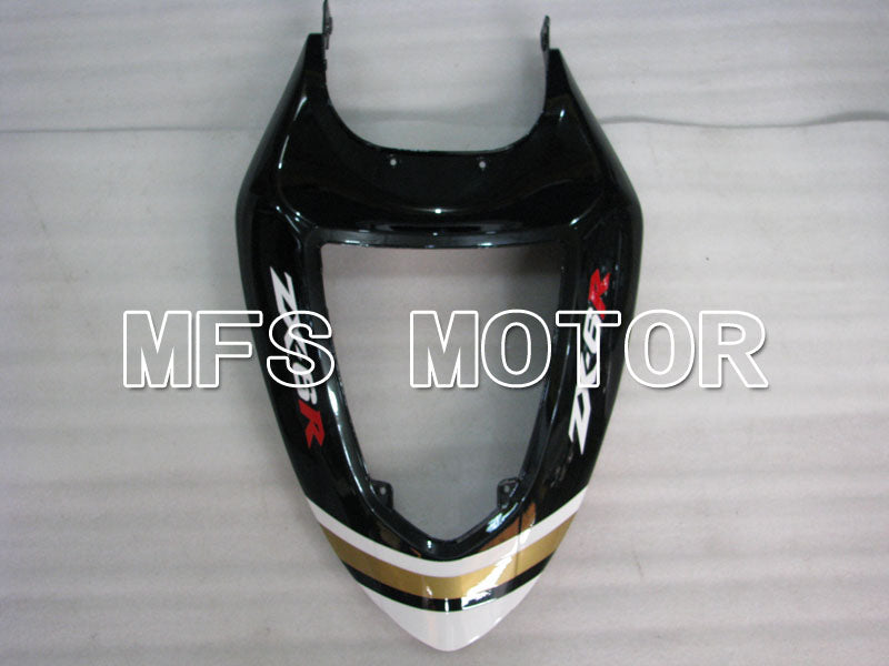Kawasaki NINJA ZX6R 2005-2006 Injection ABS Fairing - Lucky Strike - Black White - MFS3773