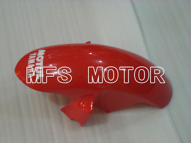 Yamaha YZF-R6 2006-2007 Injection ABS verkleidung - Flamme - Weiß Schwarz - MFS3775