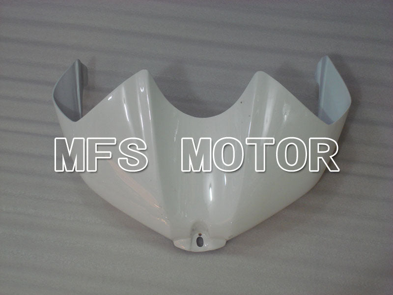 Yamaha YZF-R6 2006-2007 Injection ABS verkleidung - Flamme - Weiß Schwarz - MFS3775