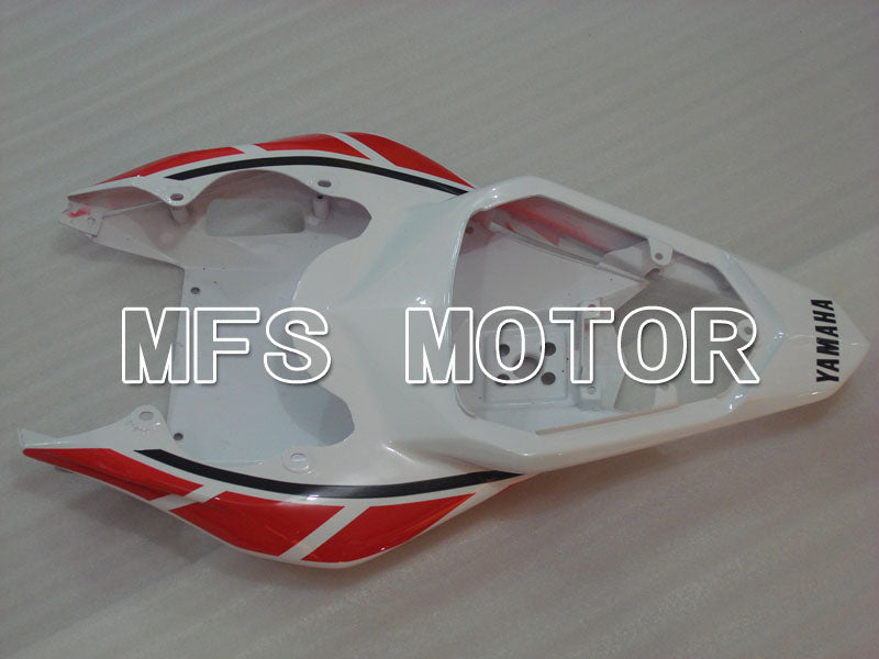Yamaha YZF-R6 2006-2007 Injection ABS verkleidung - Flamme - Weiß Schwarz - MFS3775